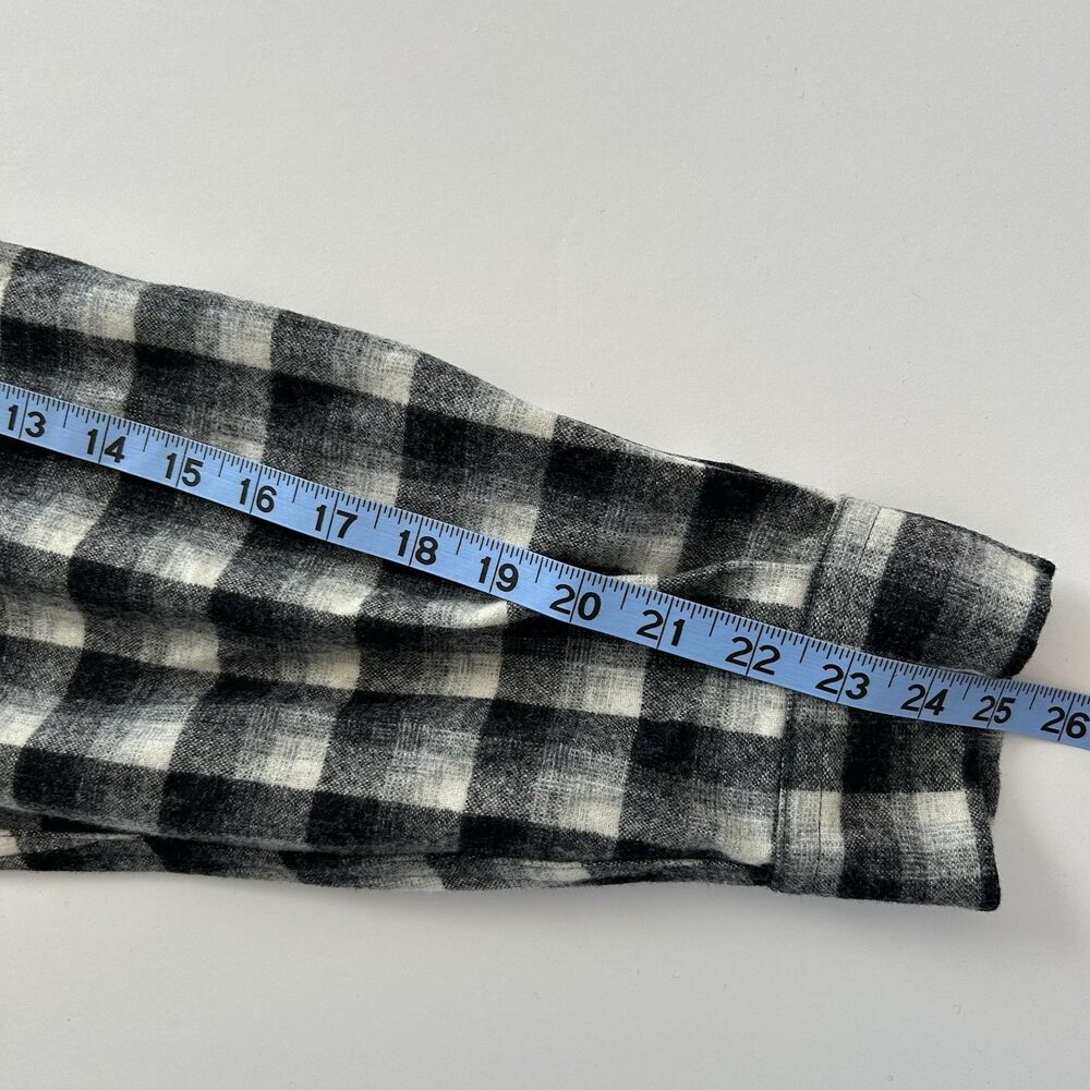 Pendleton Wool Original Board Shirt Mens XXL Black Gray 1958 Plaid Chest Pockets - Picture 12 of 16